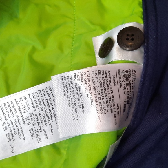 Levis Seattle Seahawks 100% Cotton Shirt Jacket - Picture 6 of 6